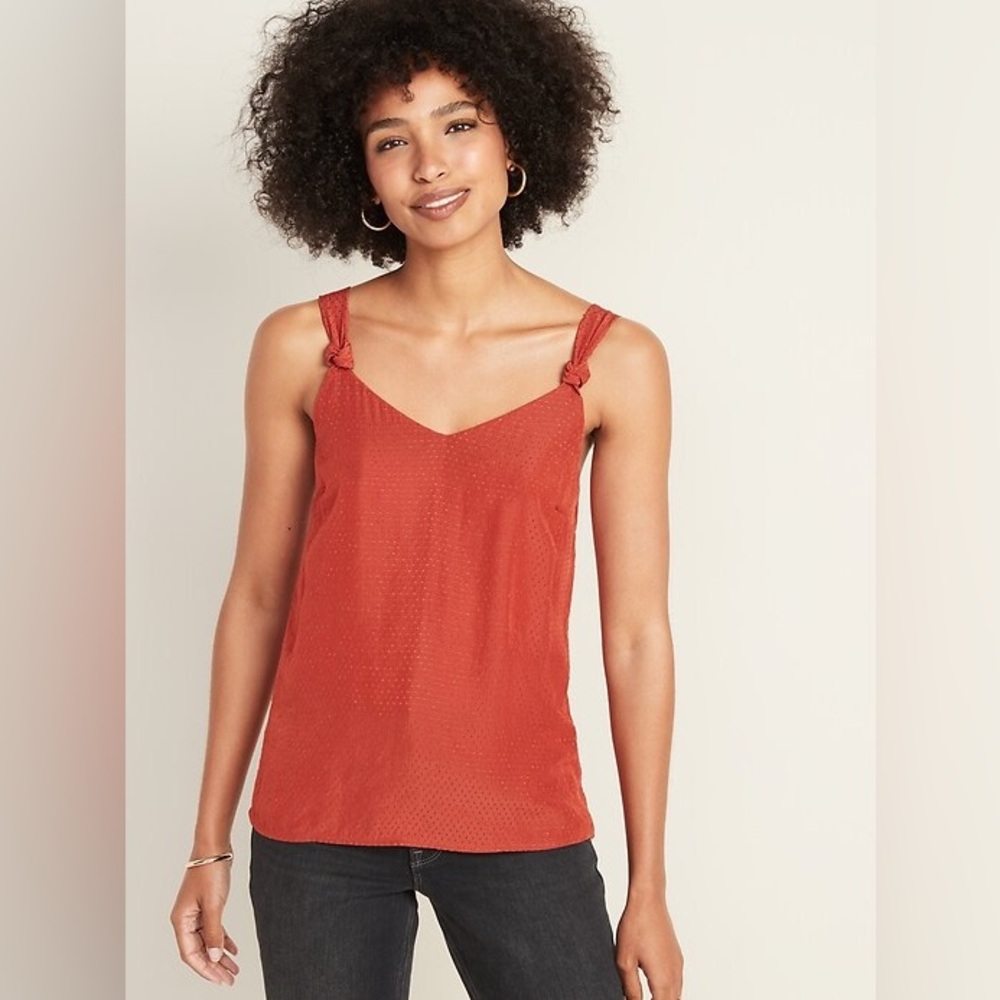 NWOT Old Navy Textured Donny Satin Cami Top